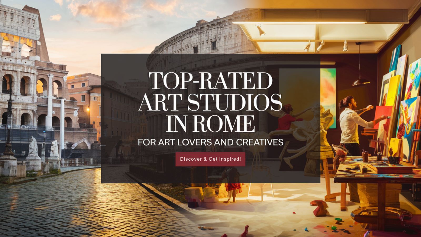 Top-Rated Art Studios in Rome for art lovers and creatives